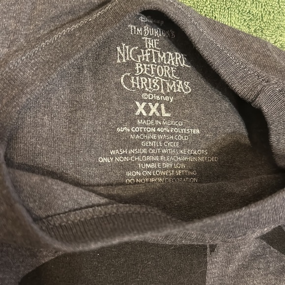DISNEY NIGHTMARE BEFORE CHRISTMAS OOGIE BOOGIE TSHIRT,NWOT SIZE XXL - Picture 3 of 3